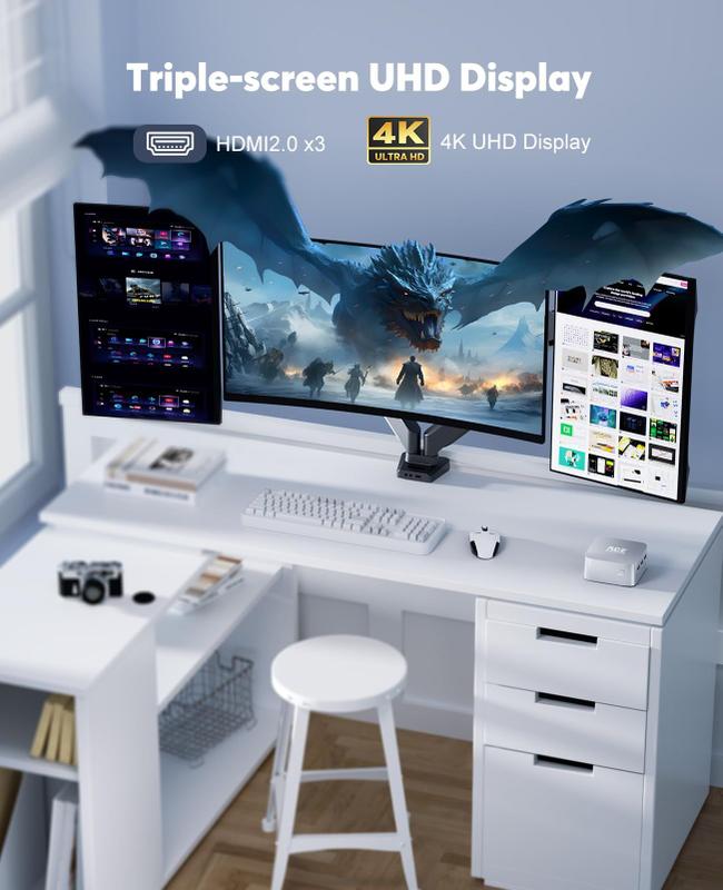 ミニPC ACEMAGIC MiniPC N100 12gb 256gb win11pro Amazon.co.jp